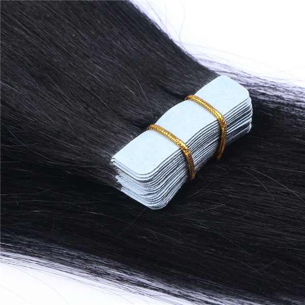 China Double Drawn Hair Extensions Suppliers Wholesale Hair Tape Double Sided Hair Extension LM350